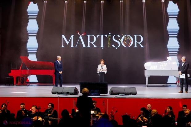 Maia Sandu celebrează cultura la deschiderea Festivalului Internațional „Mărțișor”
