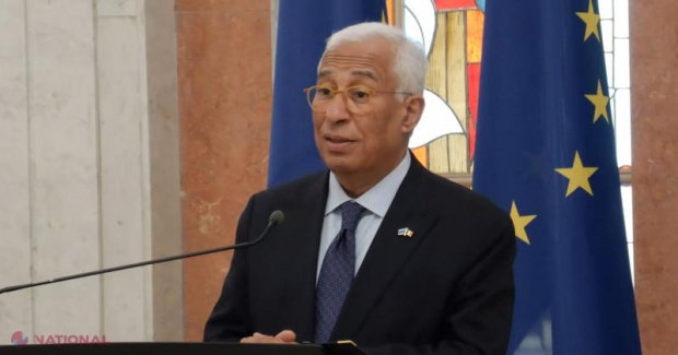 UE alocă 60 de milioane de euro pentru întărirea apărării Republicii Moldova, anunță António Costa