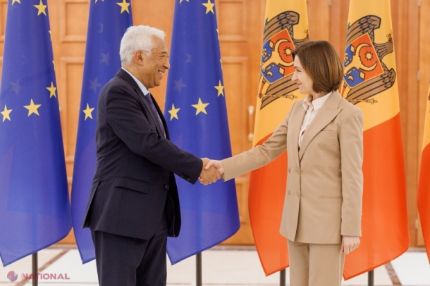 Vizita istorică a președintelui Consiliului European, Antonio Costa, la Chișinău: Moldova își afirmă ireversibil parcursul european!