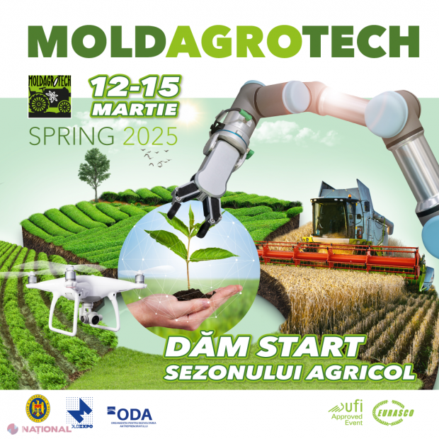 MOLDAGROTECH 2025: Inovațiile agricole, la expoziția de primăvară din Chișinău