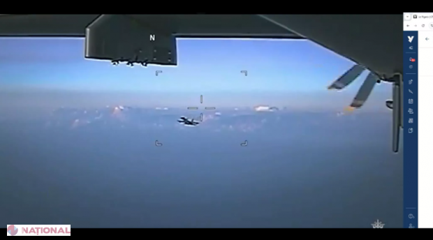 Apropiere periculoasă: Un avion Su-35 rus provoacă tensiuni cu o dronă franceză deasupra Mării Mediterane