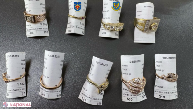 AUR FALS // Rețea demascată: peste 940 de articole din metale prețioase cu marcaje false, confiscate în R. Moldova