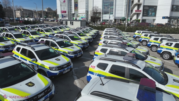 Nouăzeci de automobile noi pentru Poliția Națională: Donație din partea Germaniei și României