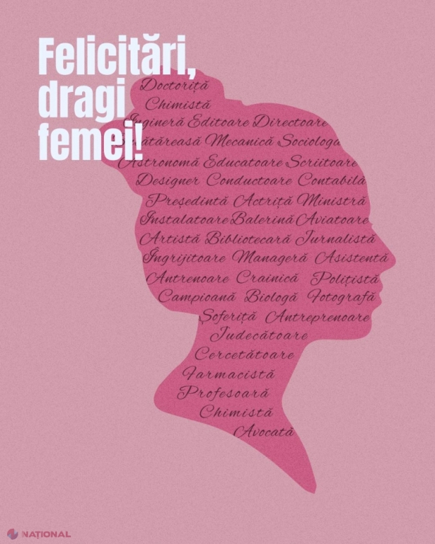 Maia Sandu celebrează curajul și determinarea femeilor de Ziua Internațională a Femeii