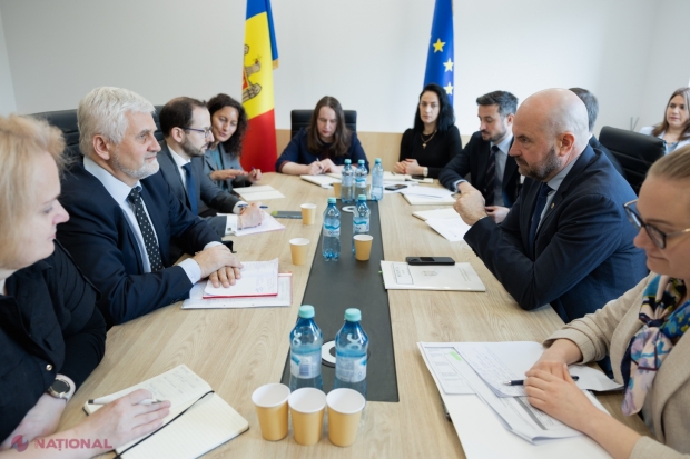 Mărfuri transportate cu trenul pentru a diminua poluarea, electrificarea liniei feroviare Ungheni - Chișinău sau modernizarea parcului auto: Soluții privind aplicarea acquis-ului climatic al UE, discutate la Chișinău de reprezentanți ai Comisiei Euro