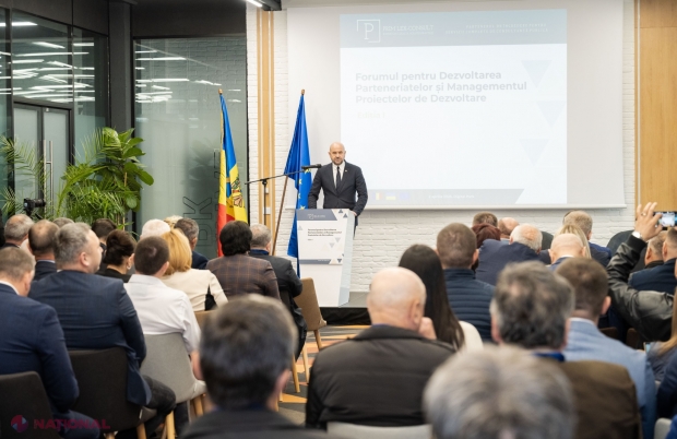 Forum pentru dezvoltarea parteneriatelor și managementul proiectelor de dezvoltare, cu participarea a 150 de primari din R. Moldova, România și Ucraina, organizat la Chișinău