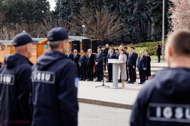 Maia Sandu felicită salvatorii și pompierii și mulțumește Japoniei pentru autospecialele donate în valoare de 240 de milioane de lei
