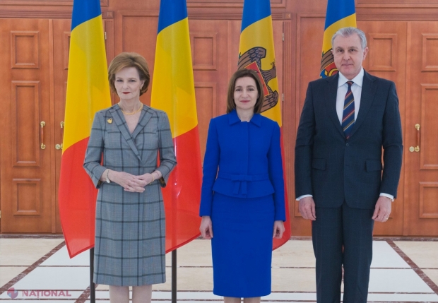 Maia Sandu și Custodele Coroanei discută la Chișinău despre integrarea europeană și parteneriatul cu Casa Regală a României