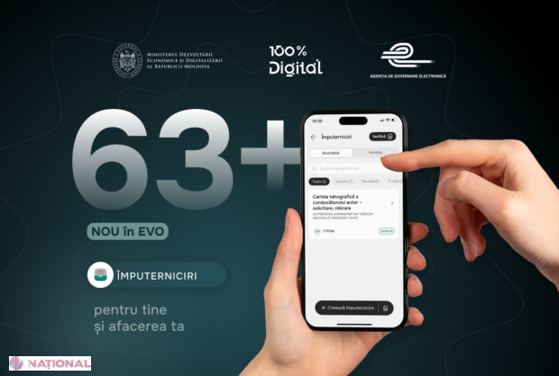 Lansare inovatoare la Chișinău: Modulul „Împuterniciri” din aplicația EVO reduce birocrația și simplifică accesul la servicii publice