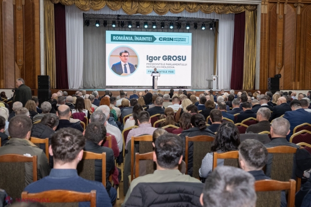 Igor Grosu îndeamnă basarabenii să sprijine candidatura lui Crin Antonescu la Chișinău pentru un rezultat favorabil al României în alegeri