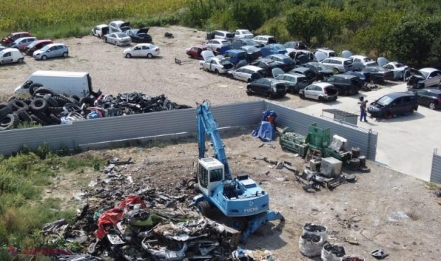Rețea internațională de contrabandă cu mașini avariate, destructurată: 31 de milioane de euro prejudiciu și 116 vehicule confiscate în 18 țări, inclusiv România