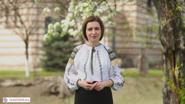 Maia Sandu îndeamnă la unitate și iertare de Paște în Republica Moldova