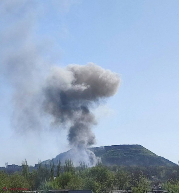 Explozii în Donețk în ciuda armistițiului de Paște declarat de Kremlin