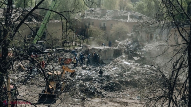 Rachetă nord-coreeană suspectată în atacul devastator din Kiev: bilanț actualizat de 8 morți și 90 de răniți.