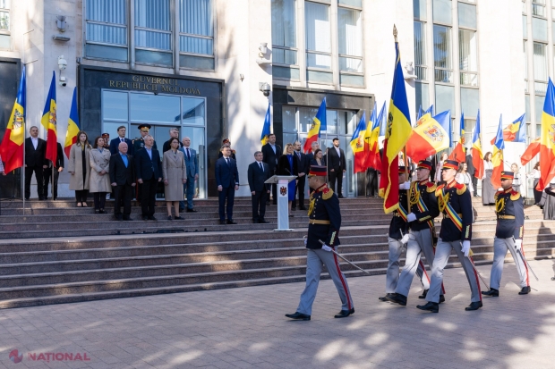 Dorin Recean, despre tricolor: „Simbol al unității și speranței pentru toți moldovenii”