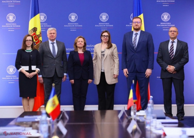 Parteneriatul strategic moldo-român, consolidat prin consultări politice la București între Carolina Perebinos și Ana Cristina Tinca