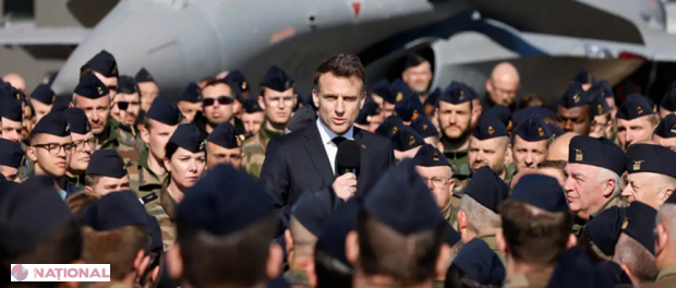 Kremlinul avertizează: Planul lui Macron cu avioanele franceze nucleare nu aduce securitate Europei