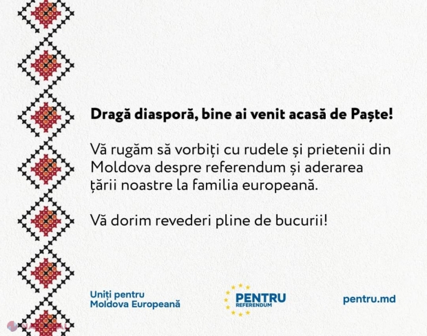 „Vorbiţi despre referendum!