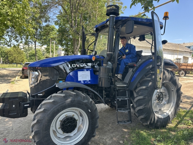 Tractor de ultimă generație și laborator modern pentru instruirea elevilor de la Colegiul Agroindustrial Ungheni: Investiții de peste 779 de mii de euro 