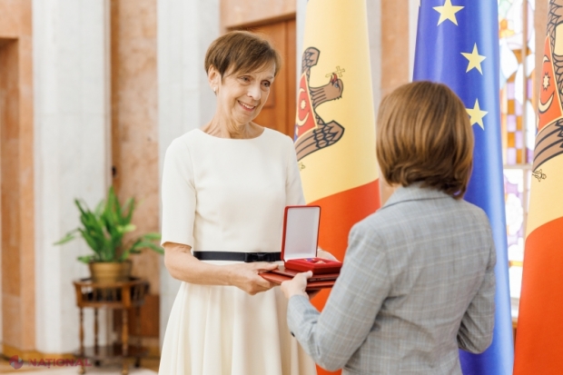 Maia Sandu onorează trei ambasadori europeni la final de mandat cu Ordinul de Onoare în semn de apreciere pentru relațiile de cooperare
