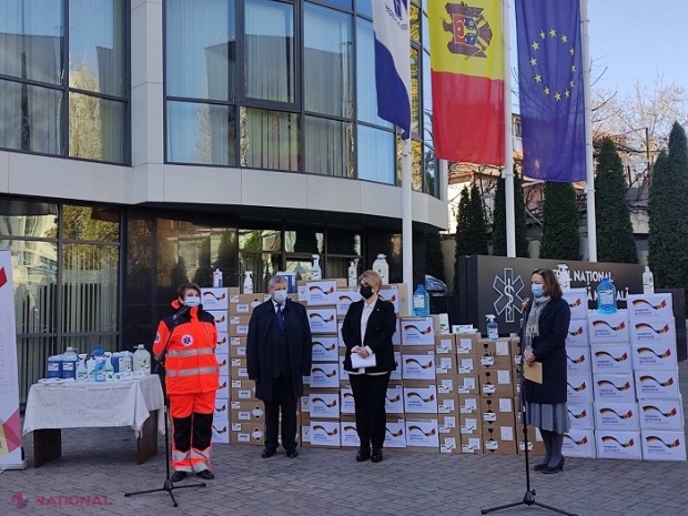 Ambasada Germaniei a oferit un grant de 50 de mii de euro privind procurarea dezinfectanților pentru medicii moldoveni de pe ambulanțe