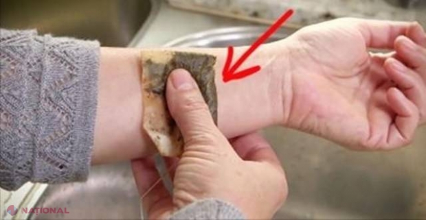 VIDEO // E uimitor ce se întâmplă dacă pui un pliculeț folosit de ceai la încheietura mâinii