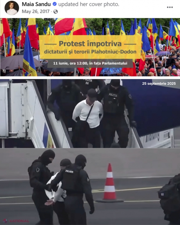 Maia Sandu, mesaj ferm după extrădarea lui Plahotniuc: Perseverența aduce infractorii în fața justiției!