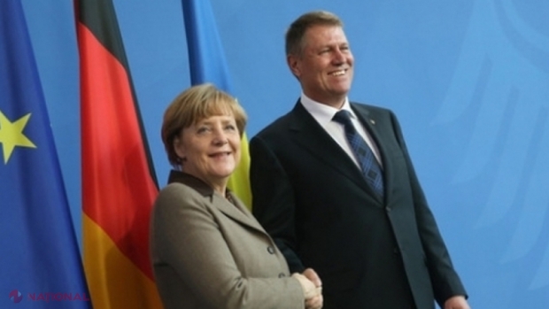 Klaus Iohannis a vorbit la telefon cu Angela Merkel, înaintea reuniunii Consiliului European