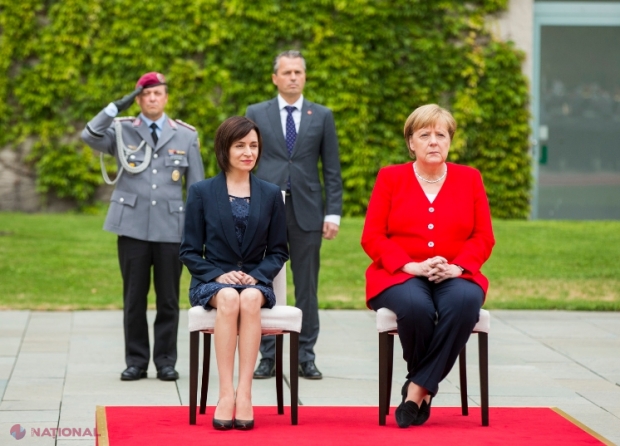 Mesajul transmis de cancelarul Angela Merkel „cu căldură” Maiei Sandu