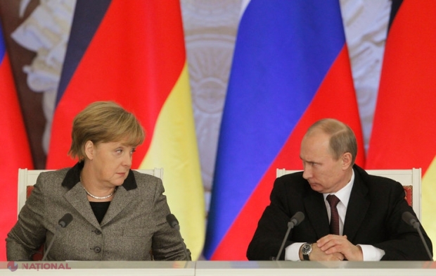 Putin i s-a plâns Angelei Merkel pe Legea marțială instituită în Ucraina