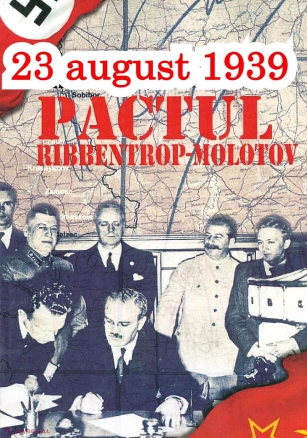 VIDEO // 23 august, zi de DOLIU în R. Moldova pentru comemorarea victimelor regimului stalinist și nazist: Protest la Ambasada Rusiei în ziua în care se împlinesc 81 de ani de la semnarea pactului Ribbentrop-Molotov