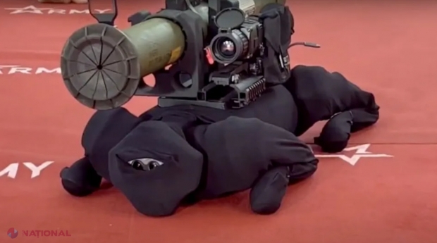 Moment jenant pentru Putin: Ce se ascundea în robotul „ninja” militar prezentat de Rusia