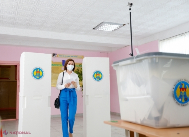 VIDEO // Maia Sandu, după ce a aruncat buletinul de vot în urnă: „Aceste alegeri sunt despre puterea oamenilor. De decizia de astăzi depinde cât de repede vom ajunge să construim o republică BUNĂ pentru toți”