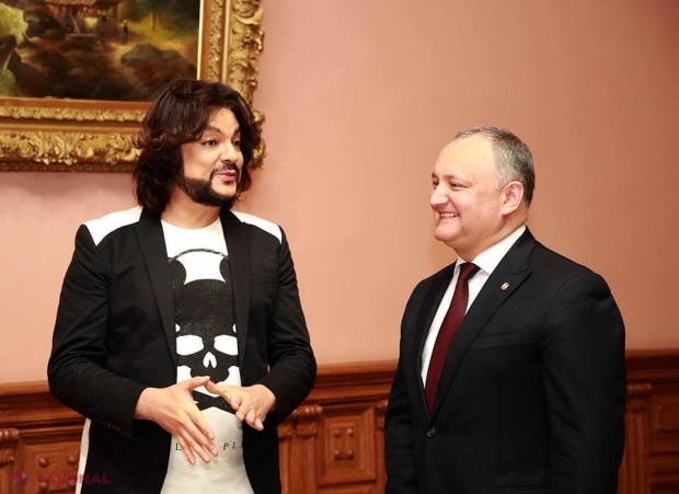 FOTO // Dodon, seflie cu „DoReDos” și Kirkorov