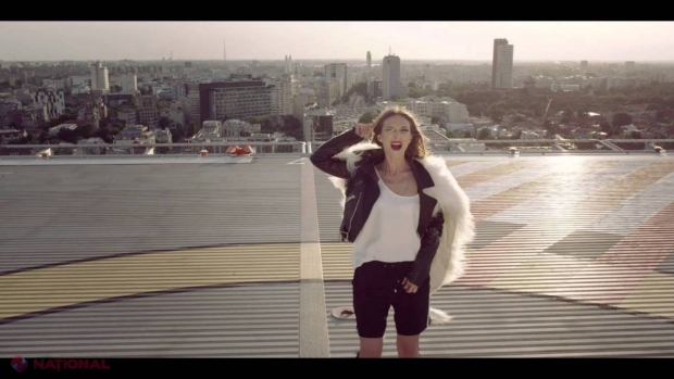 VIDEO // Cât de mult CURAJ are Adela Popescu în NOUL său videoclip