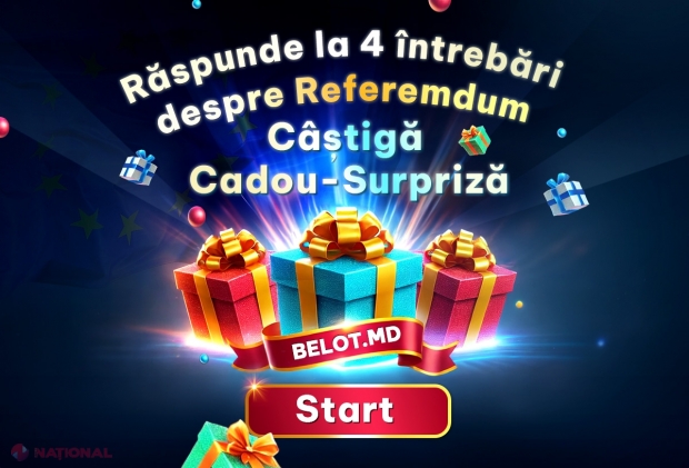 Răspunde la 4 întrebări despre referendum și câștigă garantat un cadou-surpriză de la belot.md