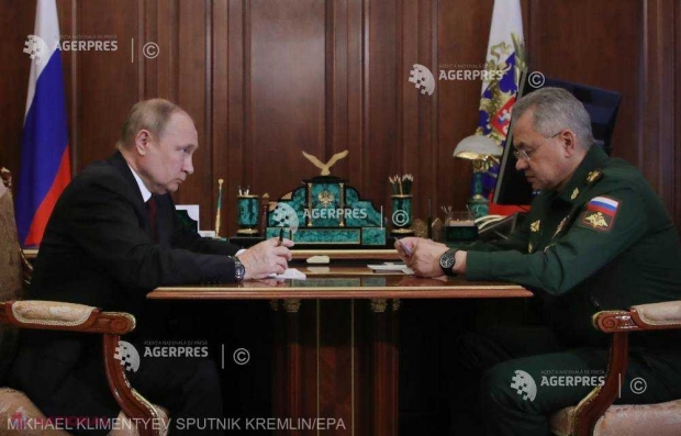 Putin felicită armata rusă pentru „eliberarea” regiunii Lugansk și comandă continuarea „operațiunii” în Ucraina