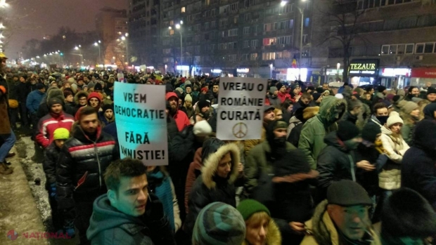 Presa de la București: Cel mai AMPLU protest de la Revoluție în România! Zeci de mii de români au manifestat contra modificării codurilor penale