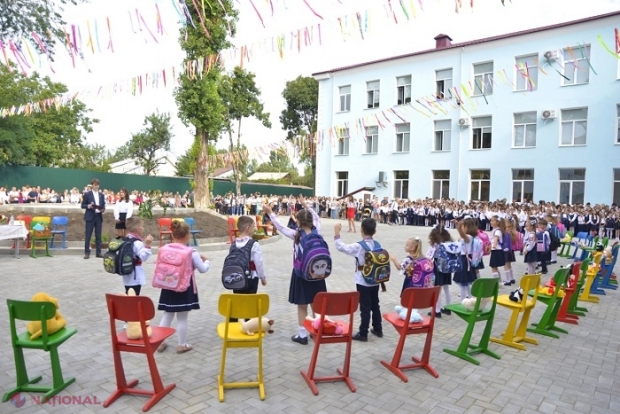 Chișinău: Peste 102,6 mii de elevi în anul școlar 2023 – 2024, dintre care 11 460 de micuți au mers în clasa întâi