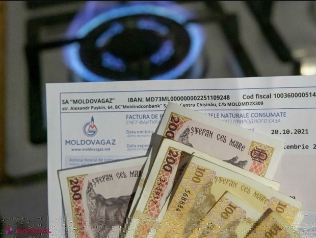 Ieftinire și nu prea. Cât vor plăti cetățenii R. Moldova pentru gazele naturale, după ce ANRE va aproba noile tarife propuse de „Moldovagaz”