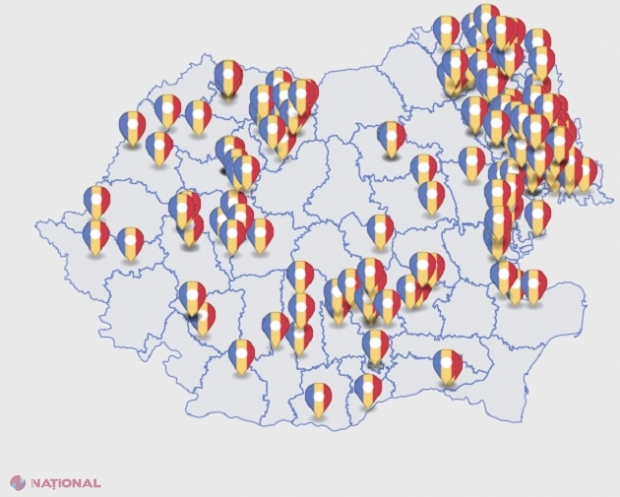 „România SPRIJINĂ Republica Moldova”, HARTĂ INTERACTIVĂ pe pagina web a DRRM de la București: Toate proiectele implementate din bani românești în stânga Prutului, adunate în același loc: Investiții directe de aproape 80 de MILIOANE de euro