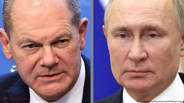 Putin, la întâlnirea cu Olaf Scholz: Cooperarea ruso-germană în domeniul energetic este prioritară