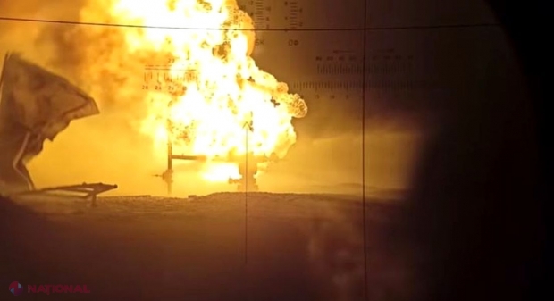 FOTO // Cu RUȘII nu te pui! Soluția TERIBILĂ la care au recurs pentru a stinge un incendiu izbucnit la o mega-sondă petrolieră