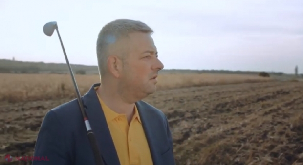 VIDEO // Candidatul PPEM la funcția de primar general, Dumitru Țîra, și-a lansat spotul electoral pentru campanie. Acesta apare cu o CROSĂ de golf 