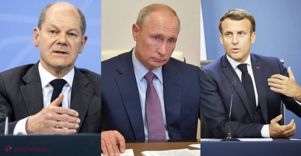 Olaf Scholz și Emmanuel Macron i-au transmis prin telefon un mesaj clar lui Putin