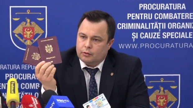 VIDEO // Un angajat al MAI și un șef de secție de la Agenția Servicii Publice, membri ai unor grupări criminale transnaționale specializate în migrație ilegală și perfectarea de acte false: 17 persoane, REȚINUTE