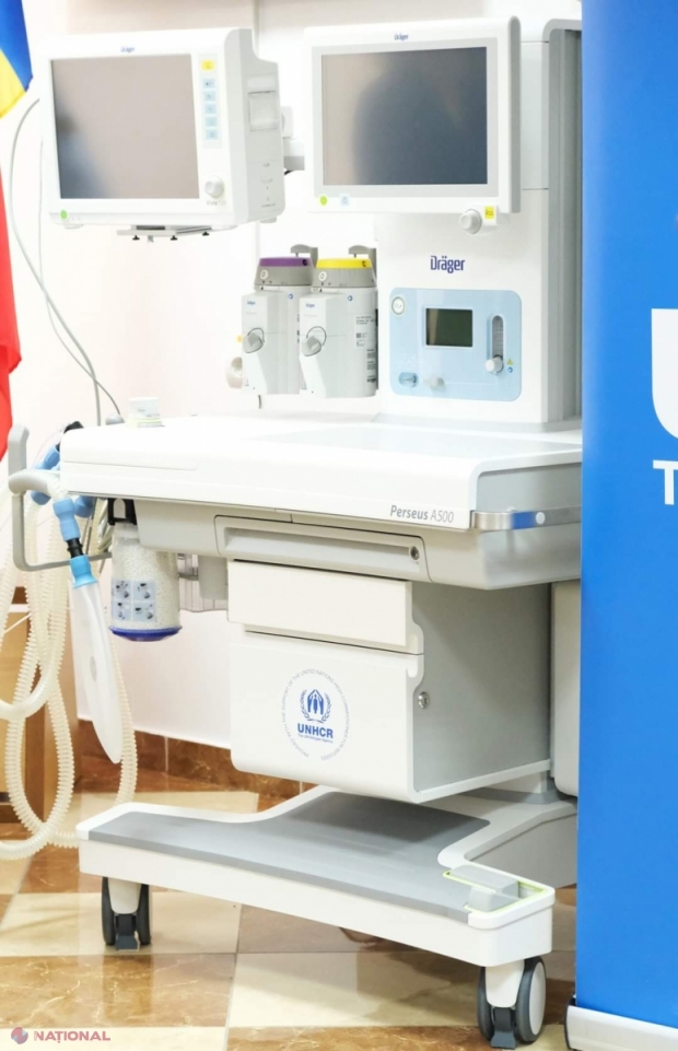 SUA au donat instituțiilor medicale din R. Moldova 20 de aparate de anestezie performante în valoare de peste 700 de mii de dolari