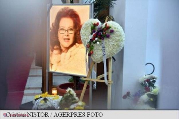 Actrița Stela Popescu, înmormântată cu onoruri militare. Ambasadorul R. Moldova la București, alături de fiica actriței