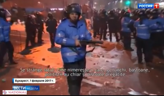 VIDEO // Reportaj PROPAGANDISTIC realizat de Rossia 1 despre PROTESTELE din România
