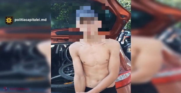 VIDEO // Chișinău: Au răpit un automobil pentru a se plimba și a putea fura cu el biciclete